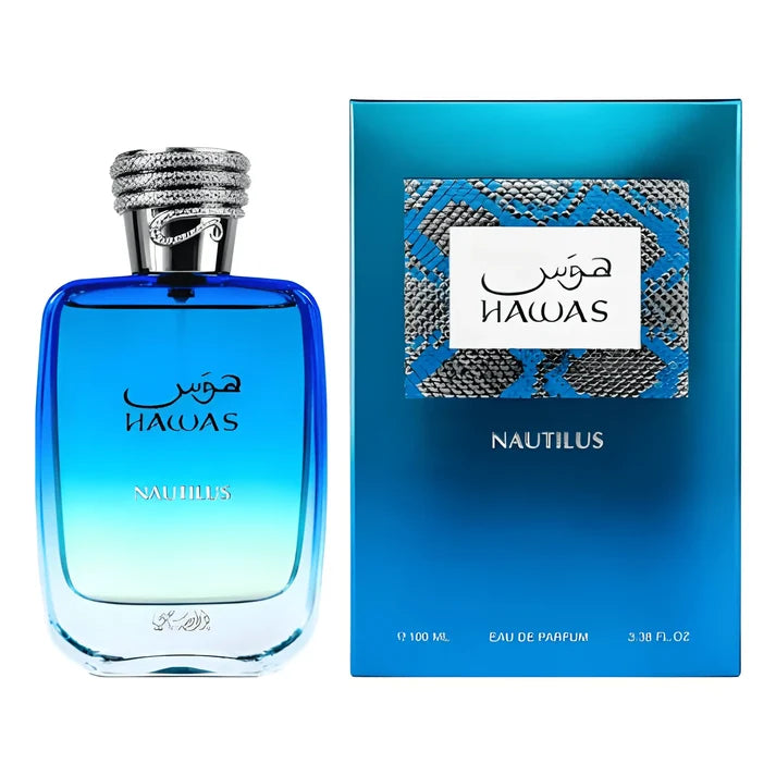 Hawas Nautilus Perfume 100ml EDP by Rasasi