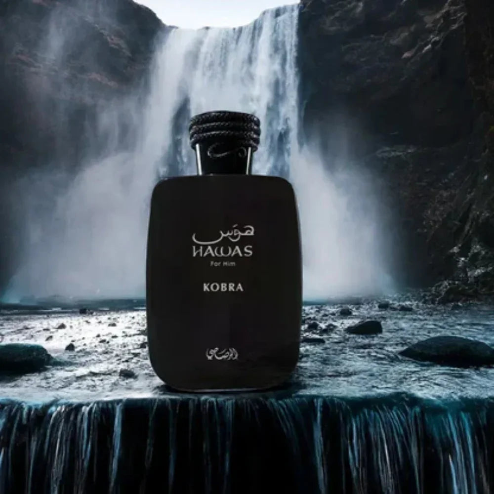 Hawas Kobra perfume 100ml - Intense Oud & Smoky Woods | Confident