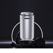 M22 Perfume Oil Aromatherapy Diffuser Customized Fragrance Home Car Diffuser USB Electric Power Source, Silver Color