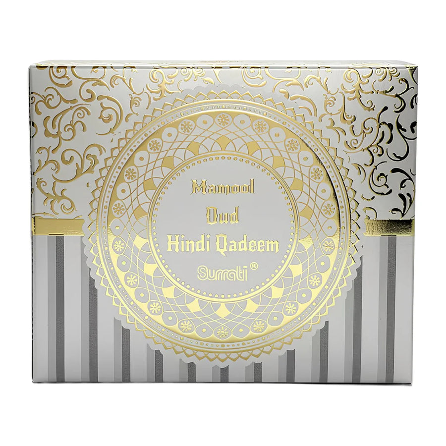 Mamool Oud Hindi Qaleem Bakhoor 80g by Surrati