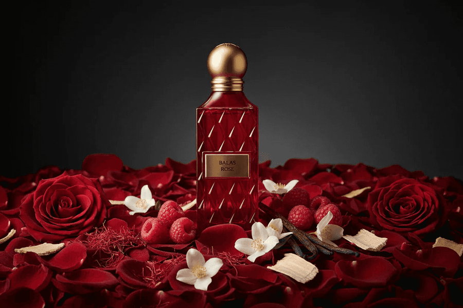Balas Rose by Ibraheem Al Qurashi 75ml extrait de Parfum