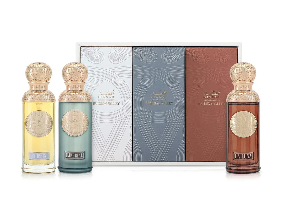 Gissah's Valley's Set - Explore 3 Luxurious Fragrances