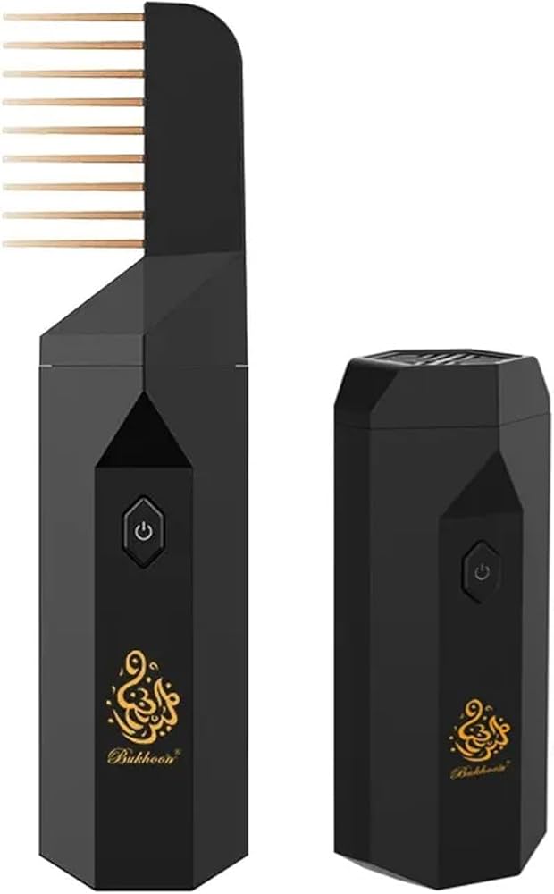 Electric Portable Bakhoor Incense Burner comb
