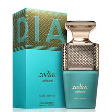 Zodiac Solmaris Paris Corner perfume bottle and box in turquoise and gold, luxury fragrance
