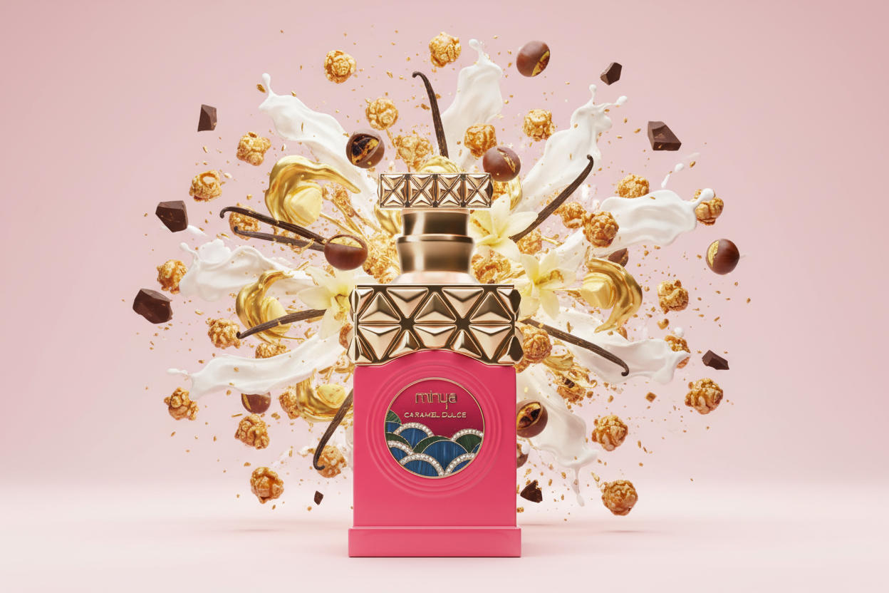 Caramel Dulce Eau de Parfum by Minya | 100ml Unisex Perfume