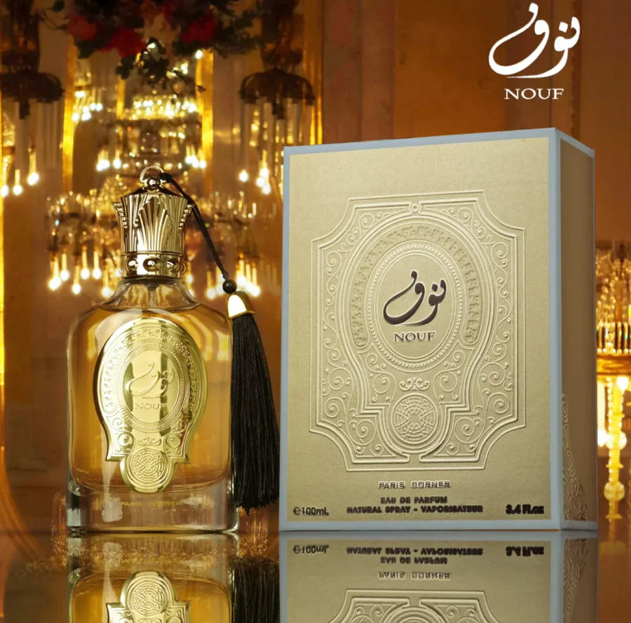 Nouf Unisex Woody Oriental Fragrance by Paris Corner