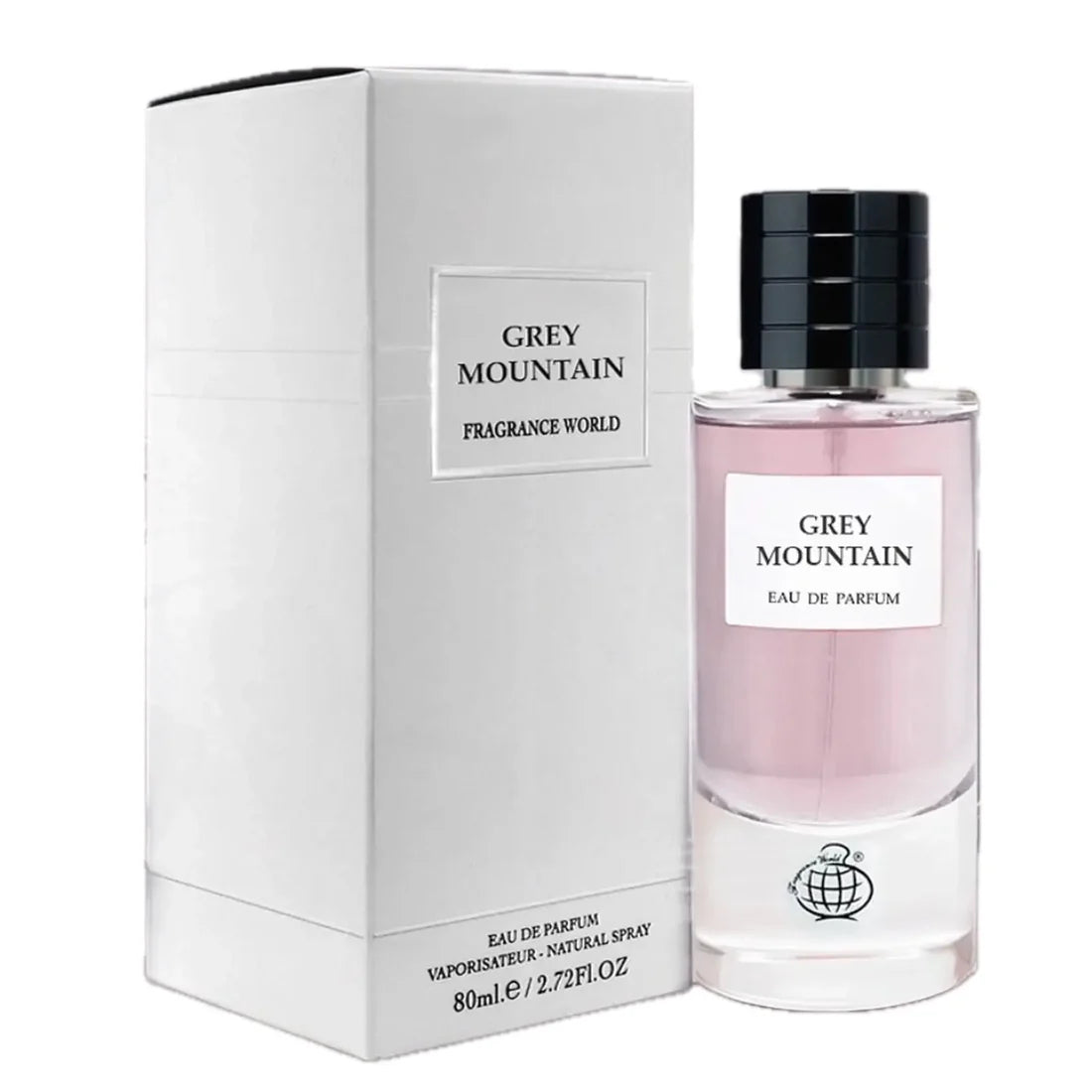 Grey Mountain Eau de Parfum women bottle with box, floral fruity fragrance, 80ml