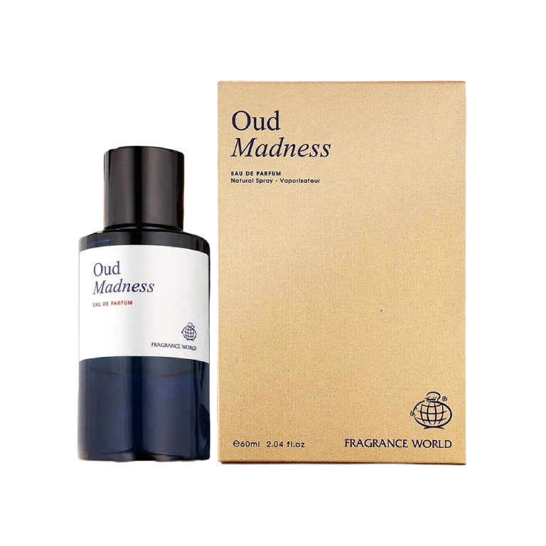 Oud Madness by Fragrance World 60ml EDP - Bold Fragrance