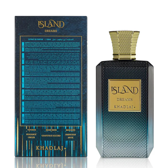 Island Dreams Perfume - Exotic Unisex Fragrance by Khadlaj