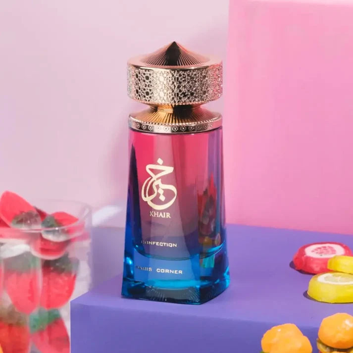 Indulge in Khair Confections 100ml EDP Perfume for a Luxurious Scent