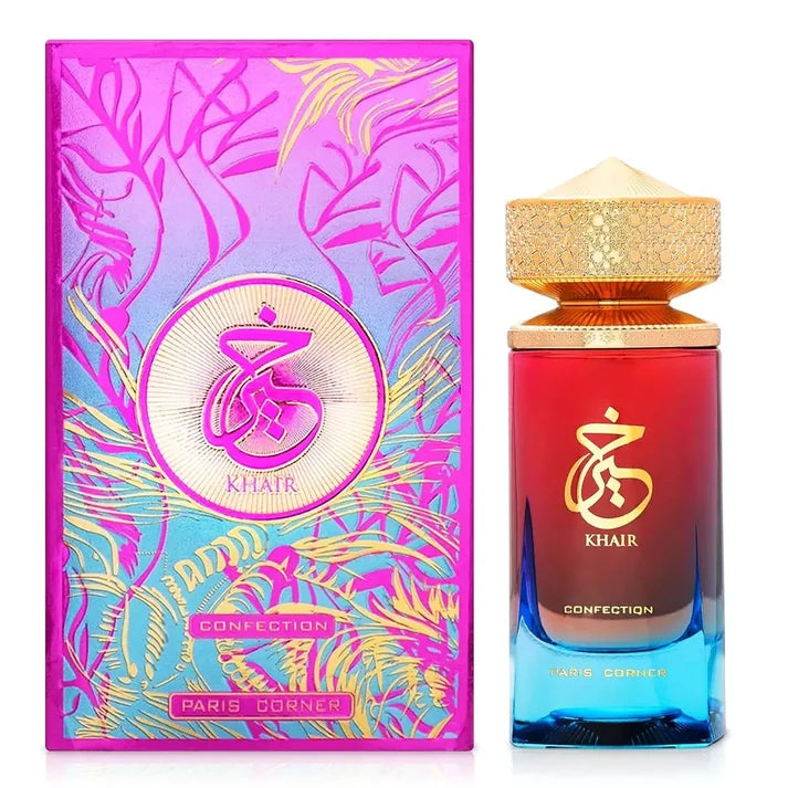 Indulge in Khair Confections 100ml EDP Perfume for a Luxurious Scent