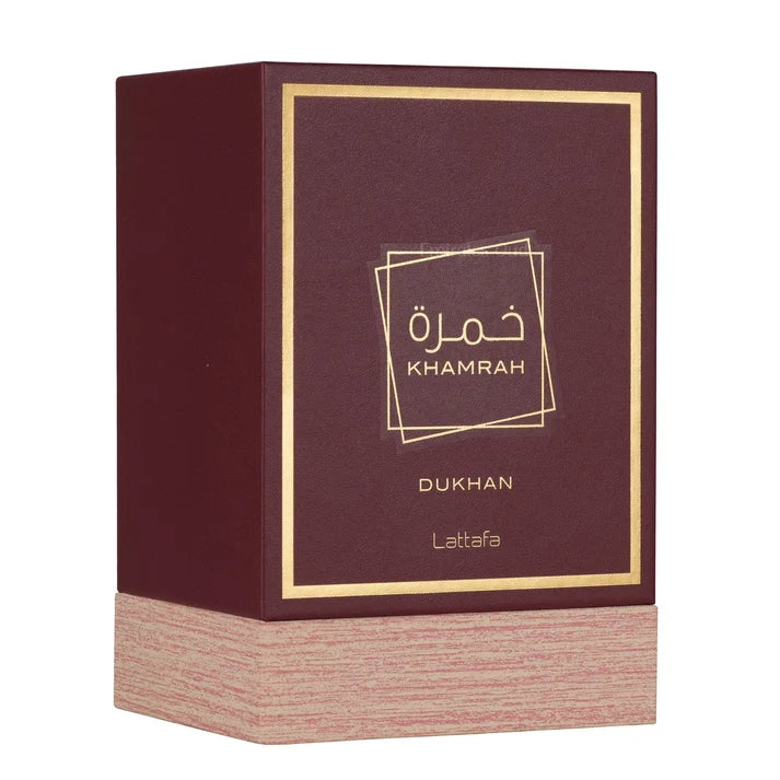 Khamrah Dukhan 100ml Perfume - Luxurious Amber & Vanilla Scent