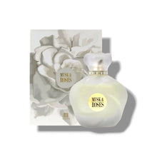 Musk & Roses perfume bottle with floral box, luxury Arabian fragrance, 75ml.