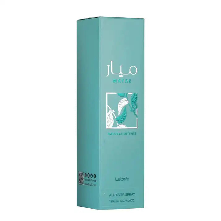 Lattafa Mayar Natural Intense All Over Spray for Freshness