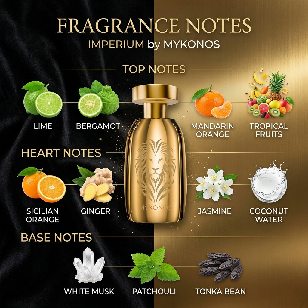 Mykonos Imperium fragrance notes