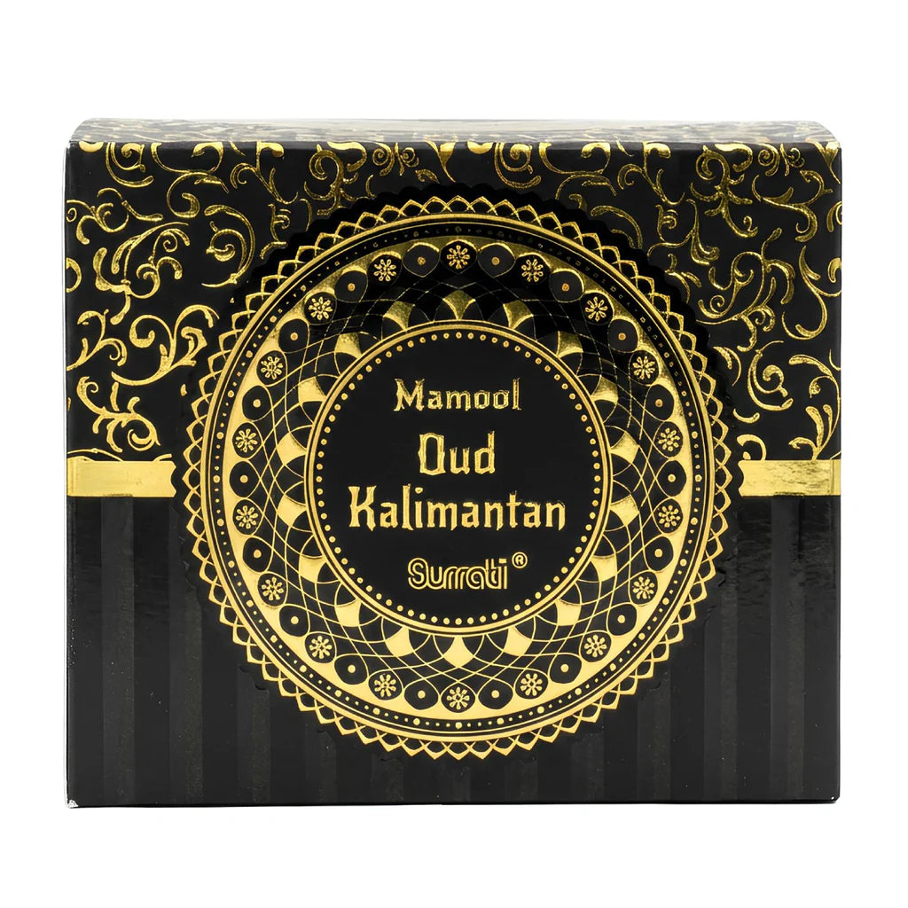 Mamool Oud Kalimantan - Bakhoor 80g by Surrati
