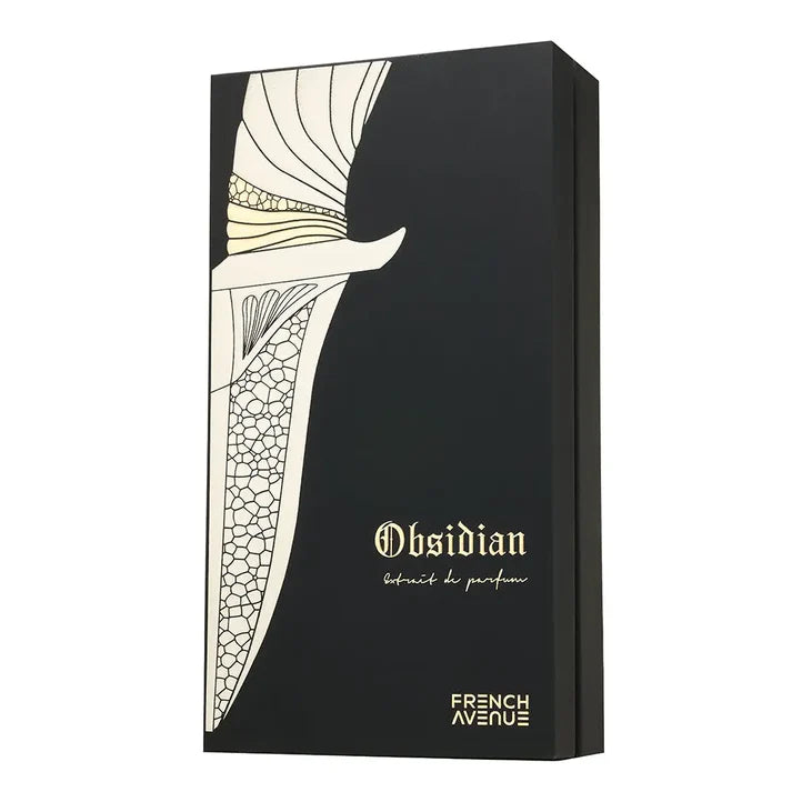 French Avenue Obsidian 100ml EDP | Dark Smoky Amber Perfume