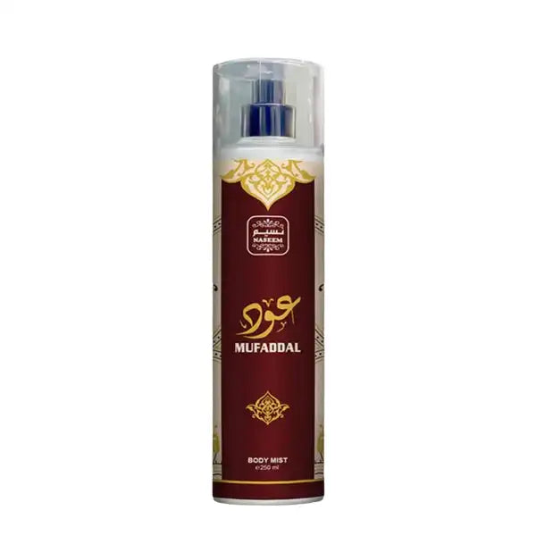 Oud Mufaddal Body Mist 250 ML - By Naseem