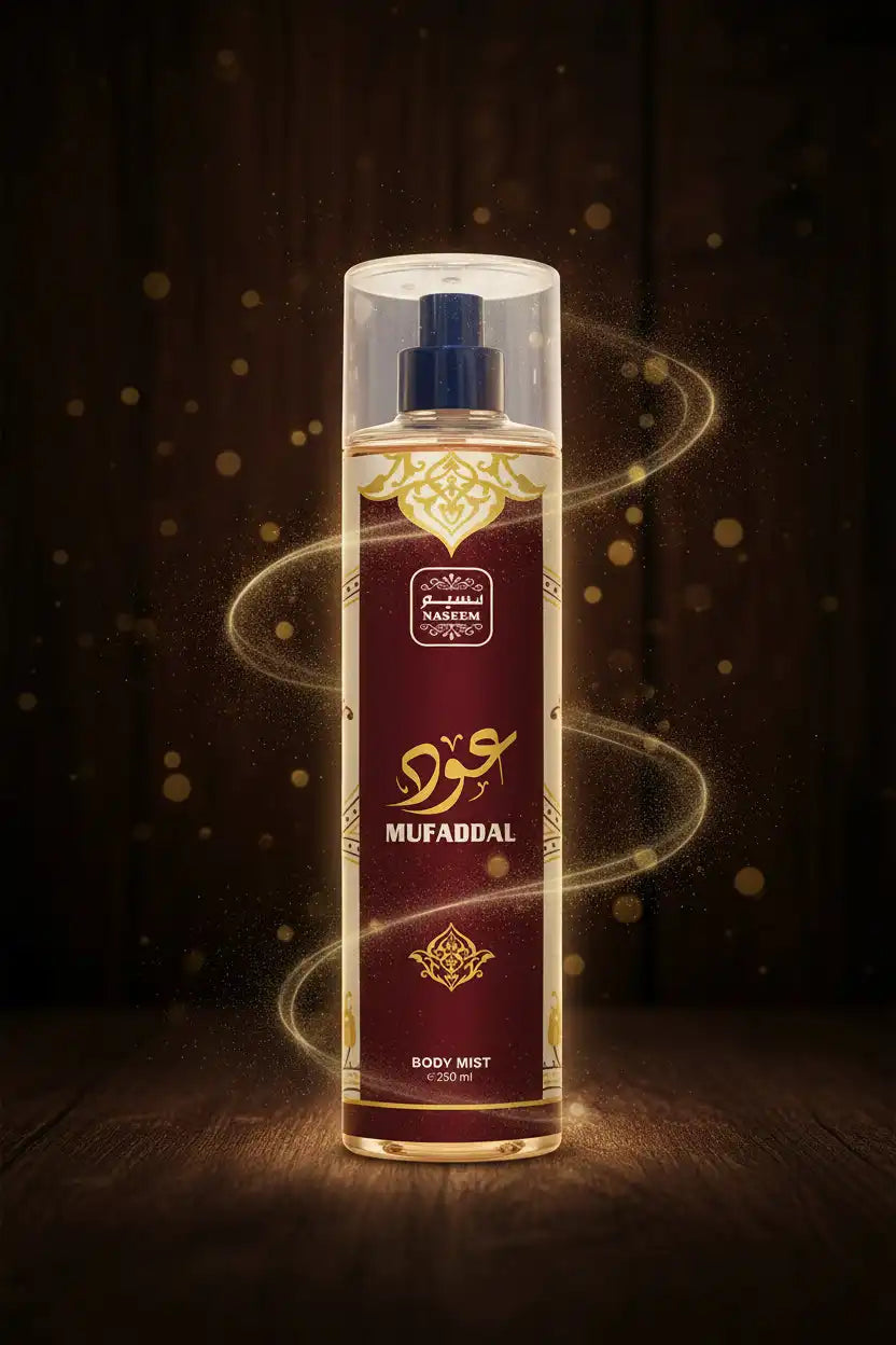 Oud Mufaddal Body Mist 250 ML - By Naseem