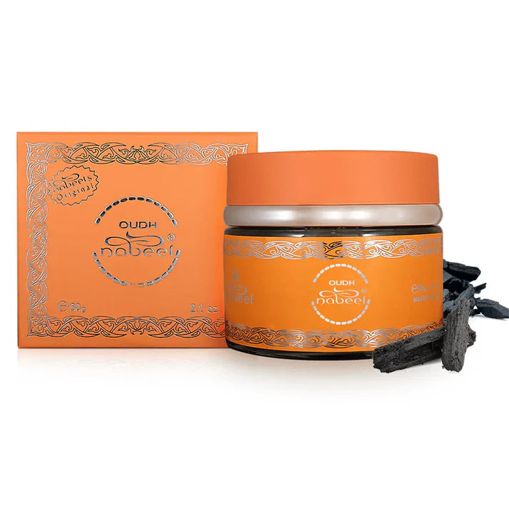 Oudh Nabeel Bakhoor Incense 60g for a Sweet Aroma