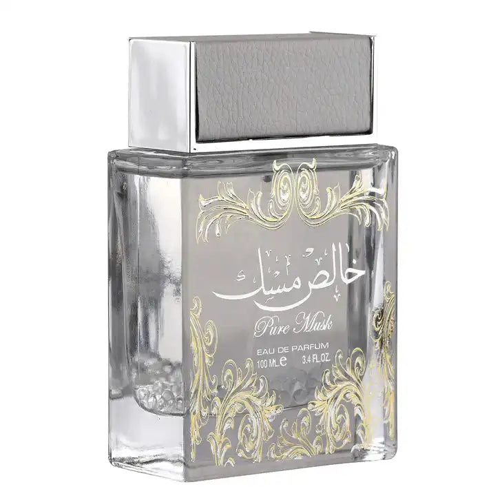 Pure Musk 100ml and 50ml body spray by Lattafa EDP