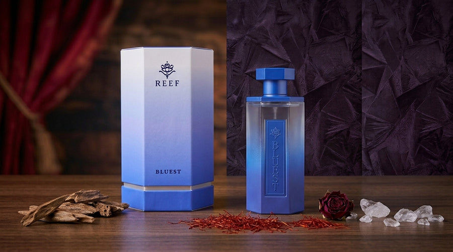 REEF Bluest Eau de Parfum 200ml | Powdery Iris & Warm Amber Perfume