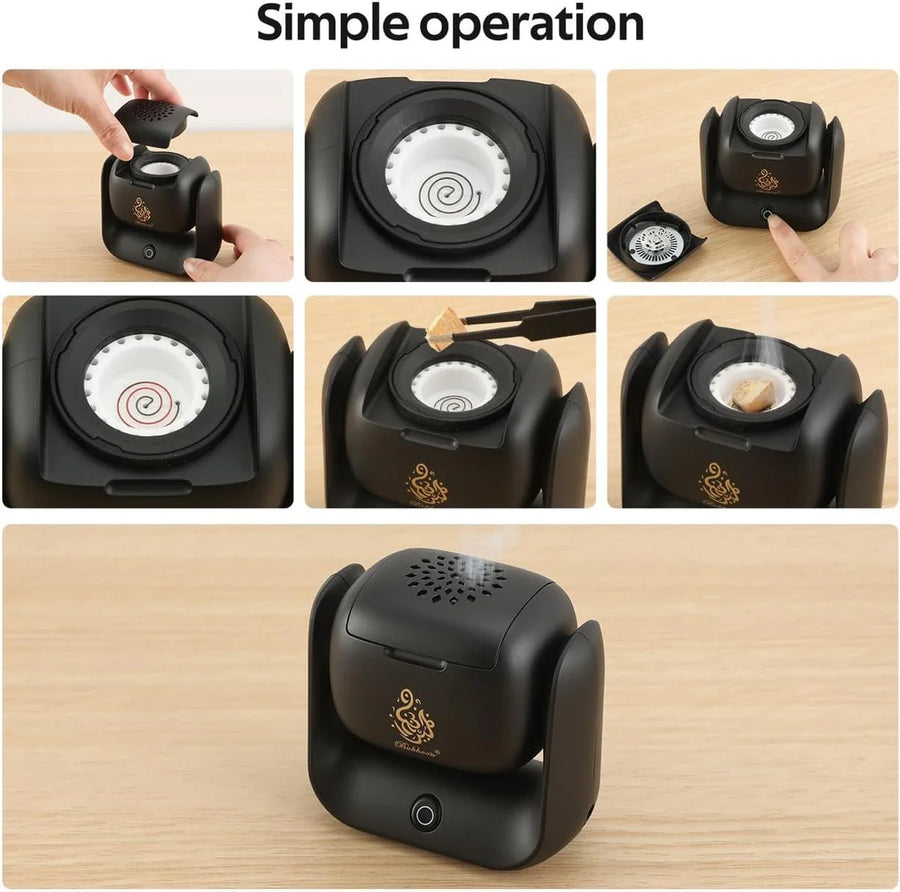 Electric Bakhoor Burner for Oud and Bukhoor Use