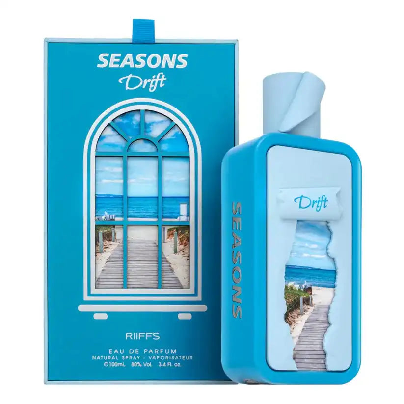 Seasons Drift Perfume 100ml EDP | Fresh aquatic aroma, warm