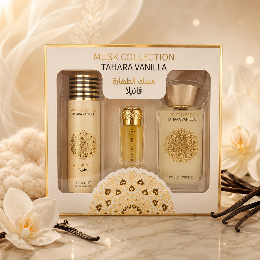 Gulf Orchid Tahara Vanilla Gift Set for Luxury Indulgence