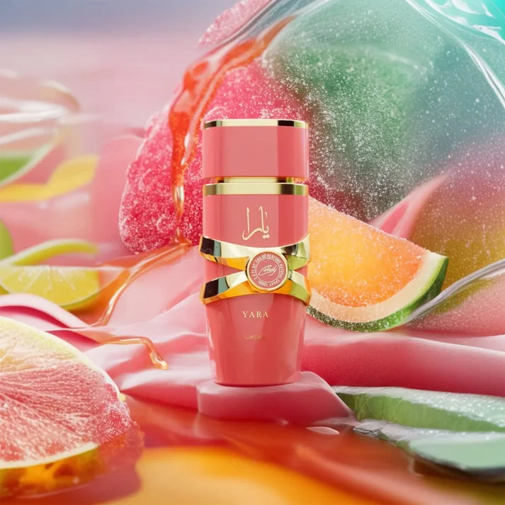 Yara Candy 100ml EDP by Lattafa - Sweet Strawberry & Vanilla Scent