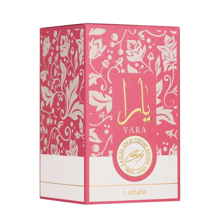 Yara Candy 100ml EDP by Lattafa - Sweet Strawberry & Vanilla Scent