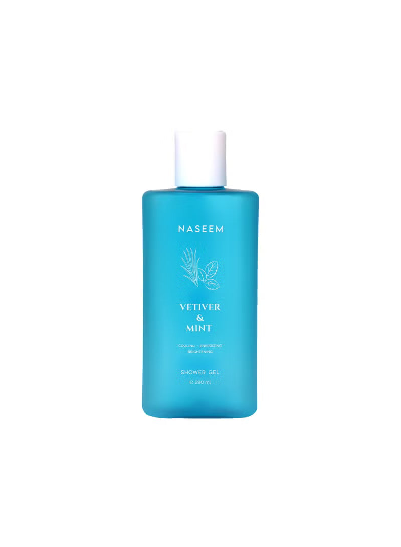 Vetiver Mint Shower Gel for Men & Women - 280ML