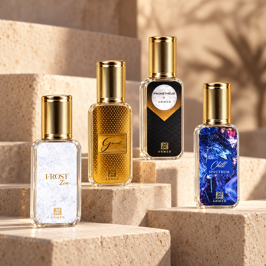 Ahmed Al Maghribi Rodeo Desert Oud Miniature Gift Set 4 × 15ml Unisex