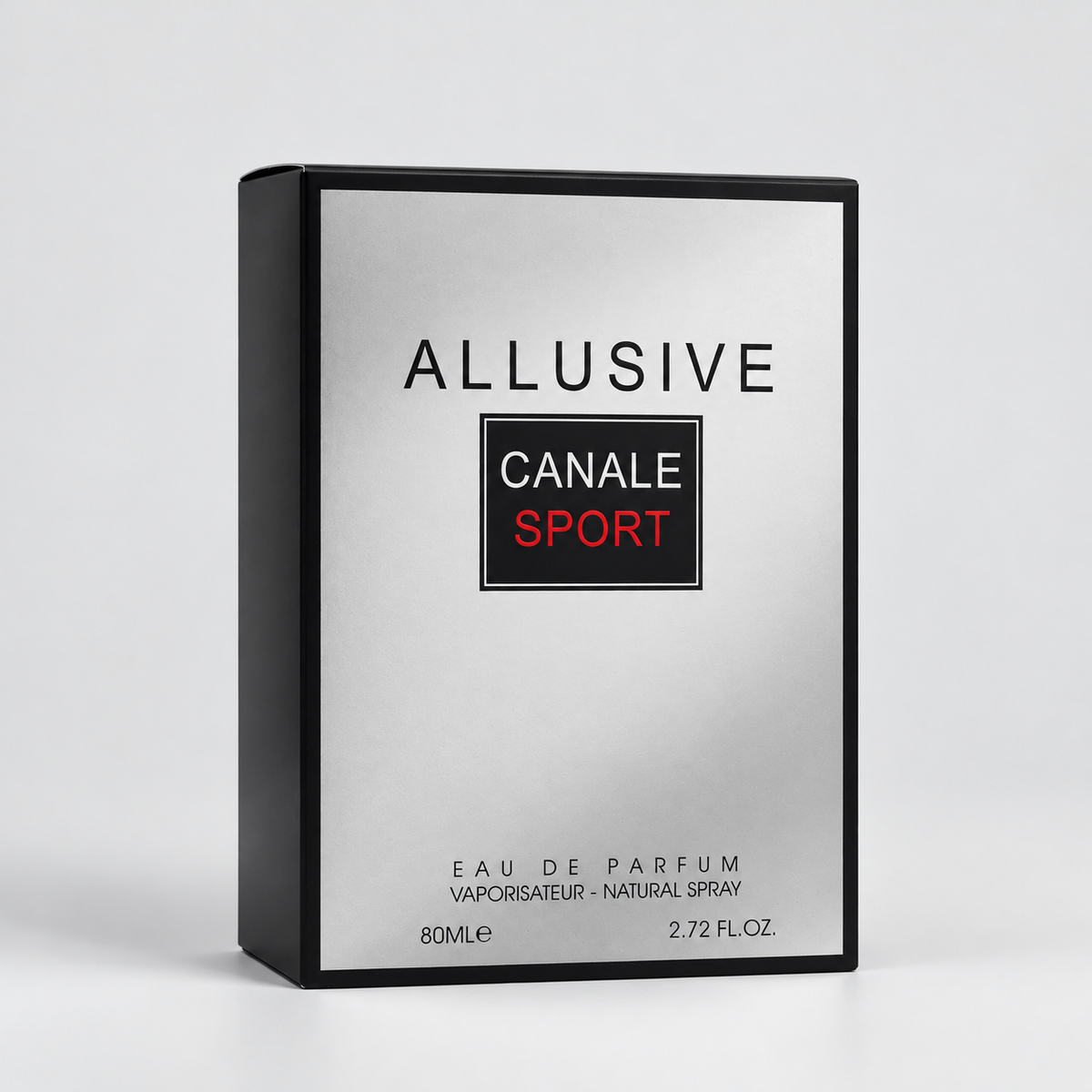 Allusive Canale Sport 80ml original silver and black box