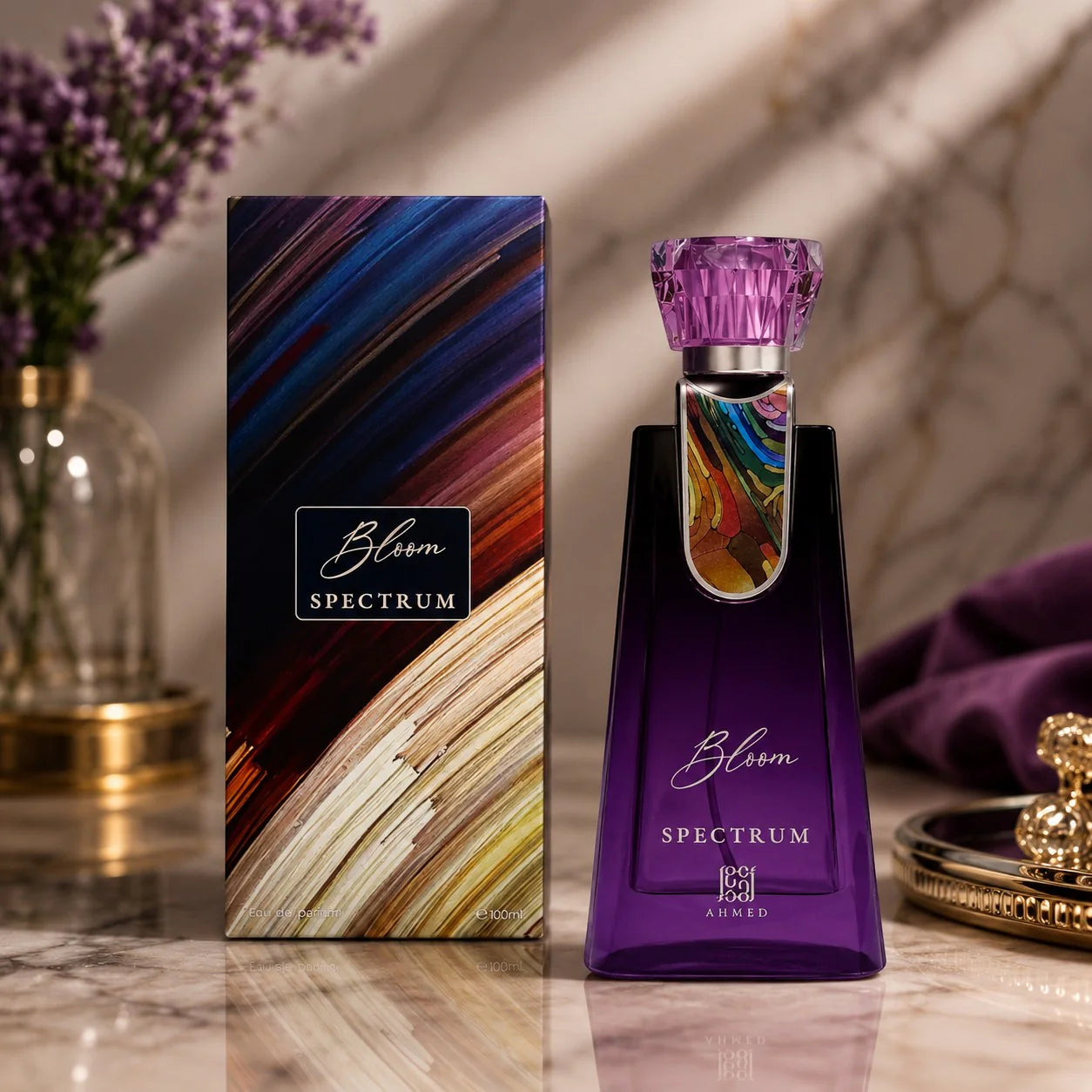 Ahmed Al Maghribi Bloom Spectrum Parfum - Luxury Oud Fragrance