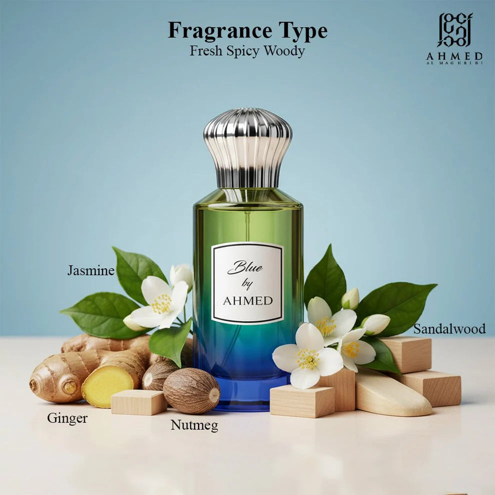 Blue By Ahmed Al Maghribi EDP 100ml