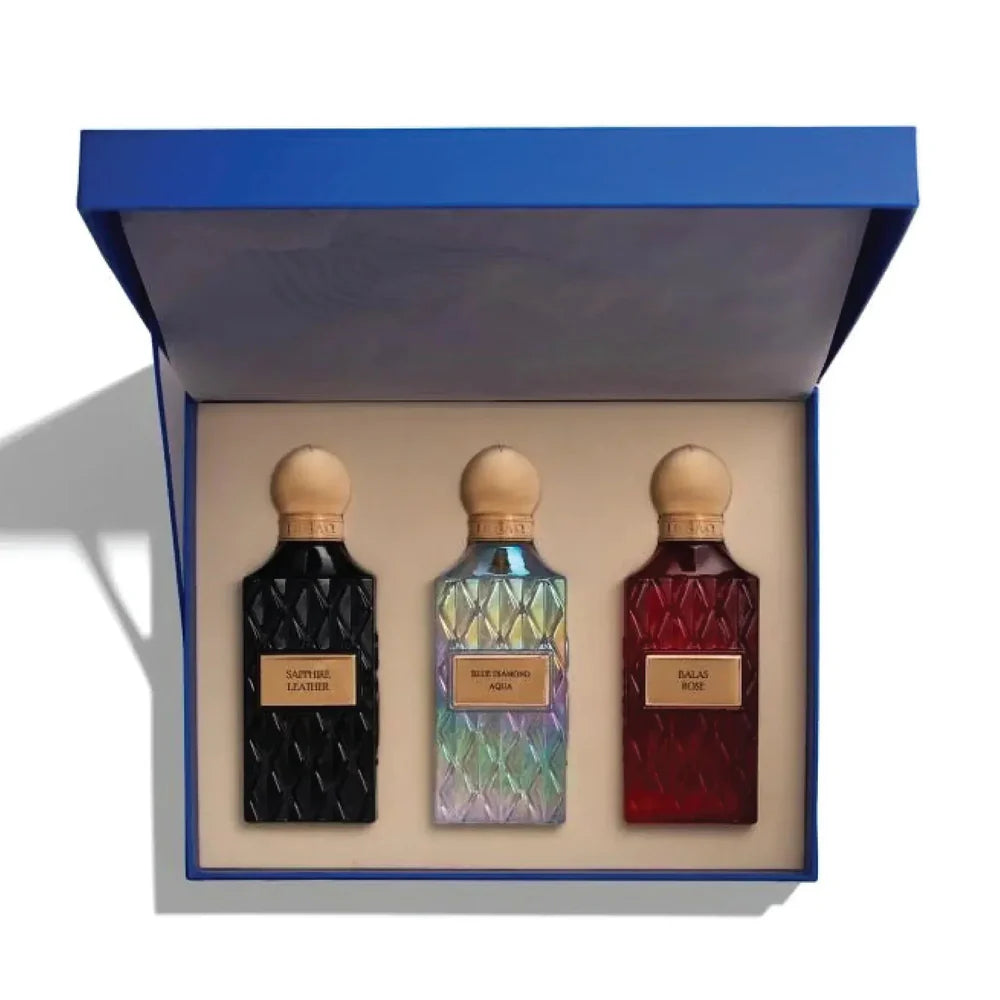 Blue Wish Set (3x75ml) by Ibrahim Al Qurashi (IBRAQ)