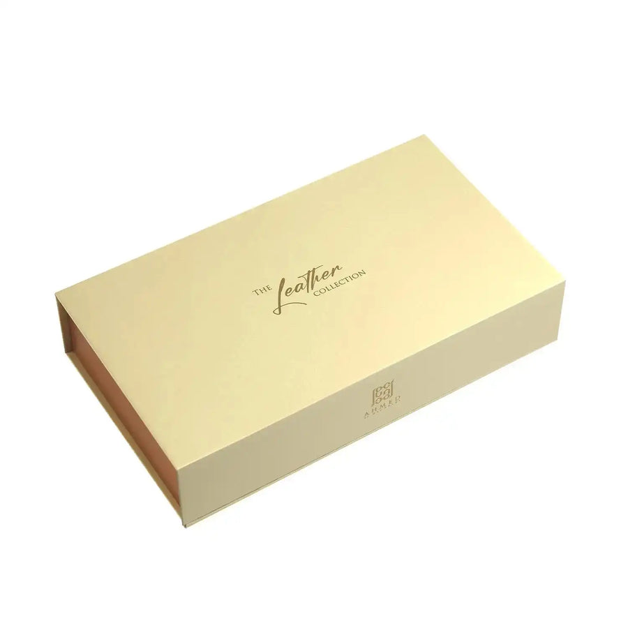 The Leather Fragrance Gift Set by ahmed al maghribi