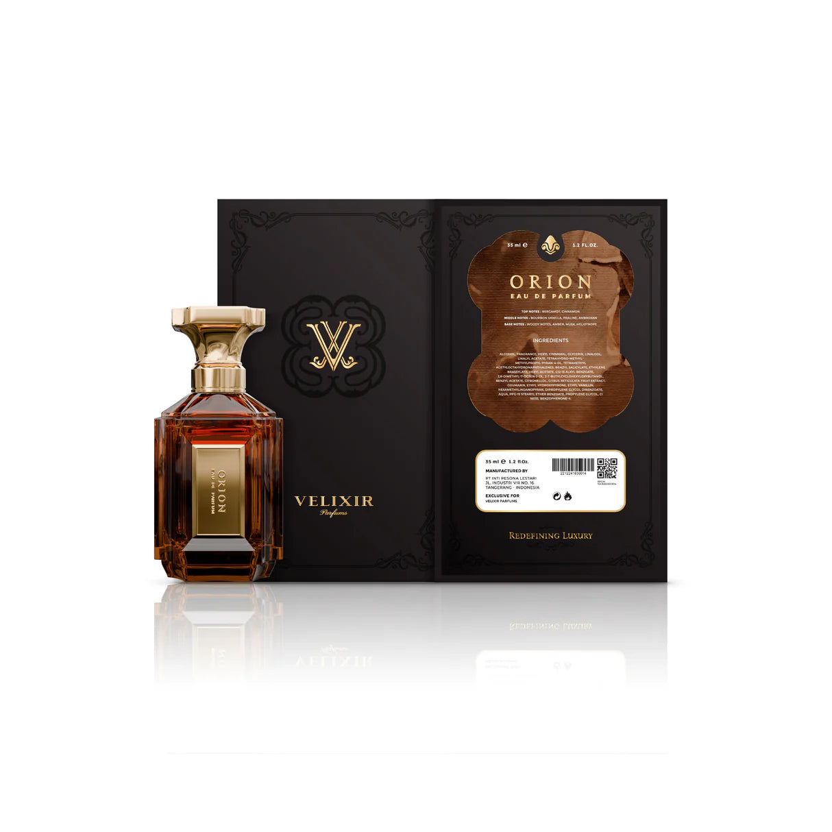 Velixir Orion Eau de Parfum for Unisex 100ml