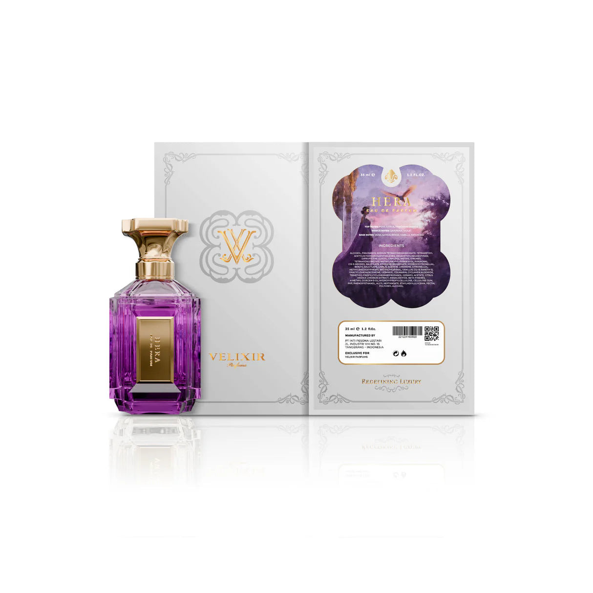 Velixir Hera Eau De Parfum for Unisex 100ml