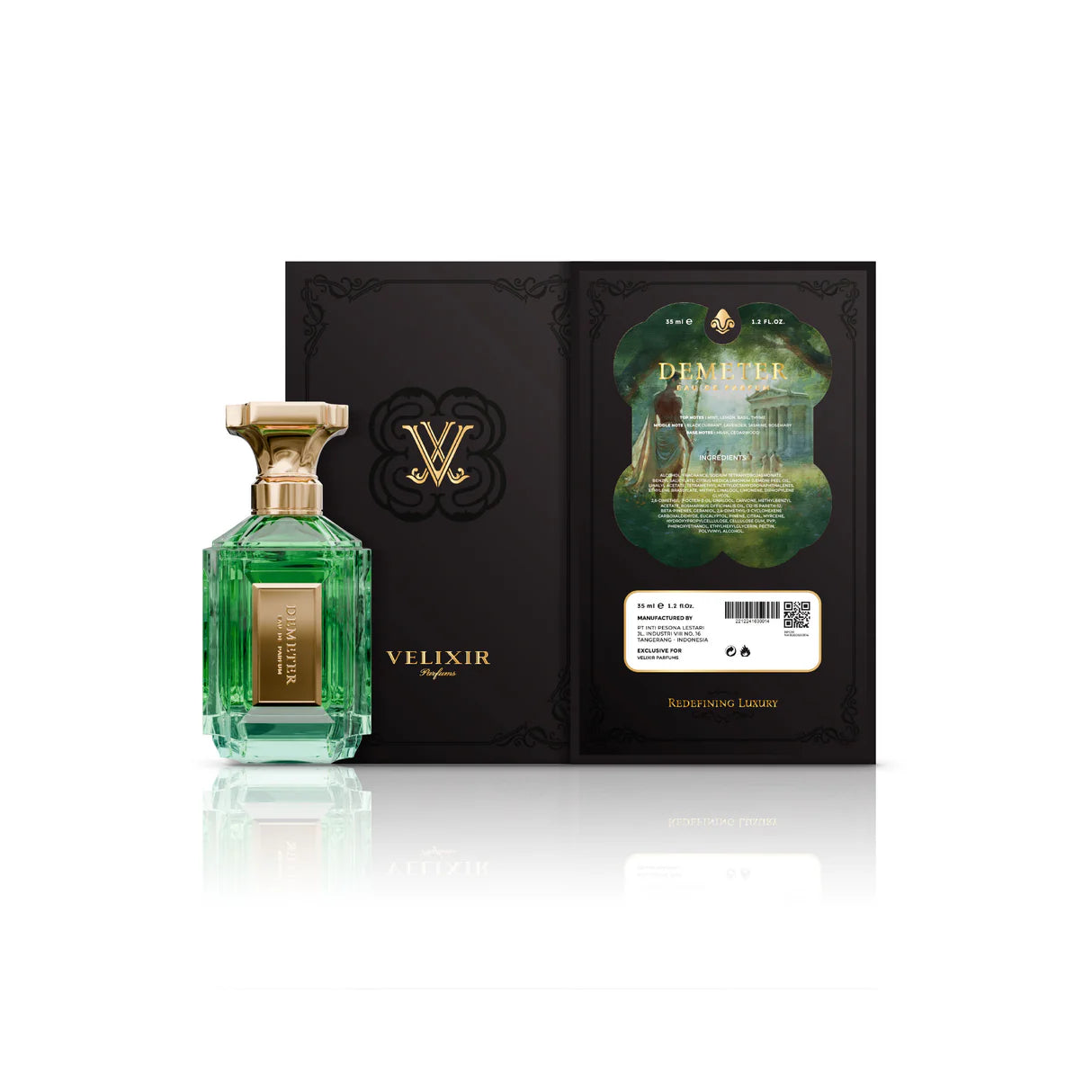 Velixir Demeter Eau De Parfum for Unisex 100ml