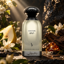 DKHONI Couture 100ml Eau de Parfum — cinematic fragrance photograph