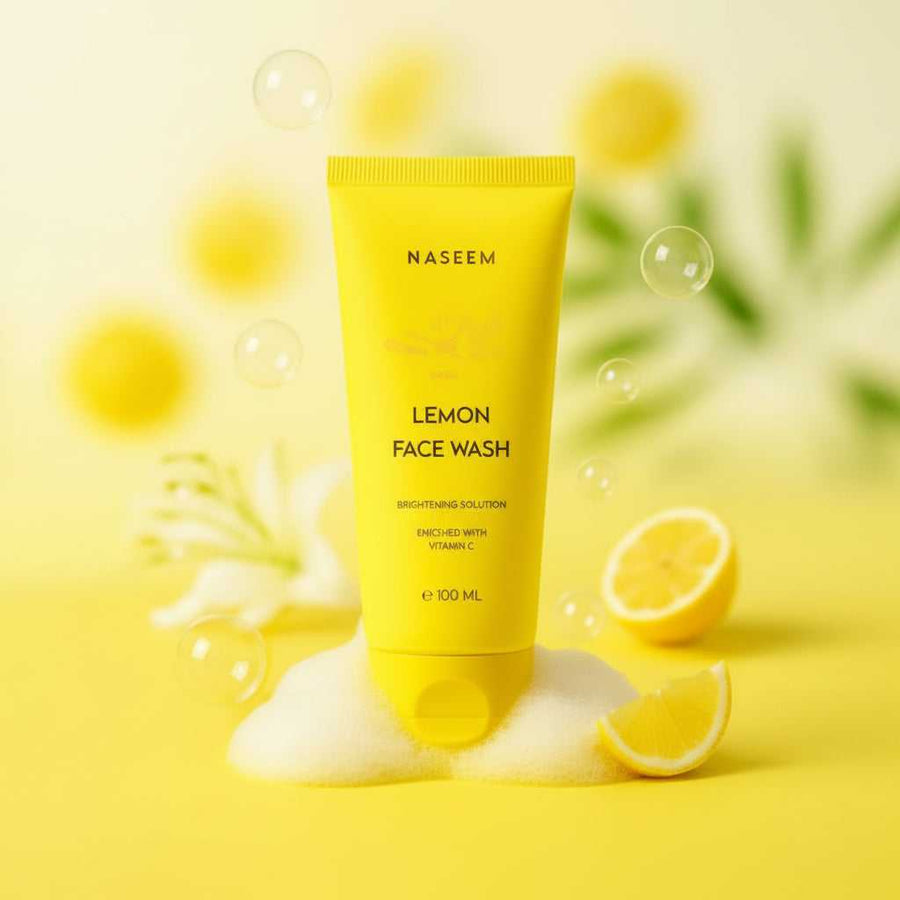 Lemon Face Wash by Naseem - Enriched with Vitamin C For Men And Women, 100ML