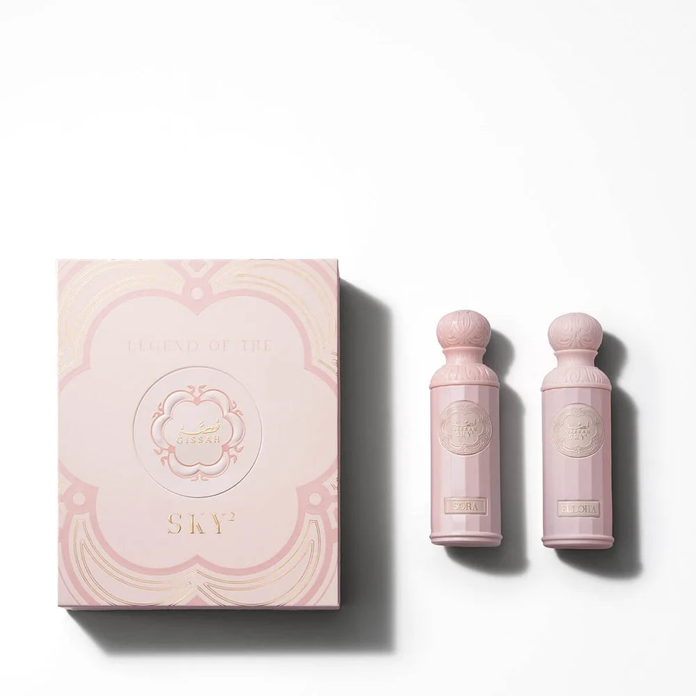 Gissah Legend Of The Sky (Her) 2x90ml EDP - Dual Floral Fruity Fragrance Set