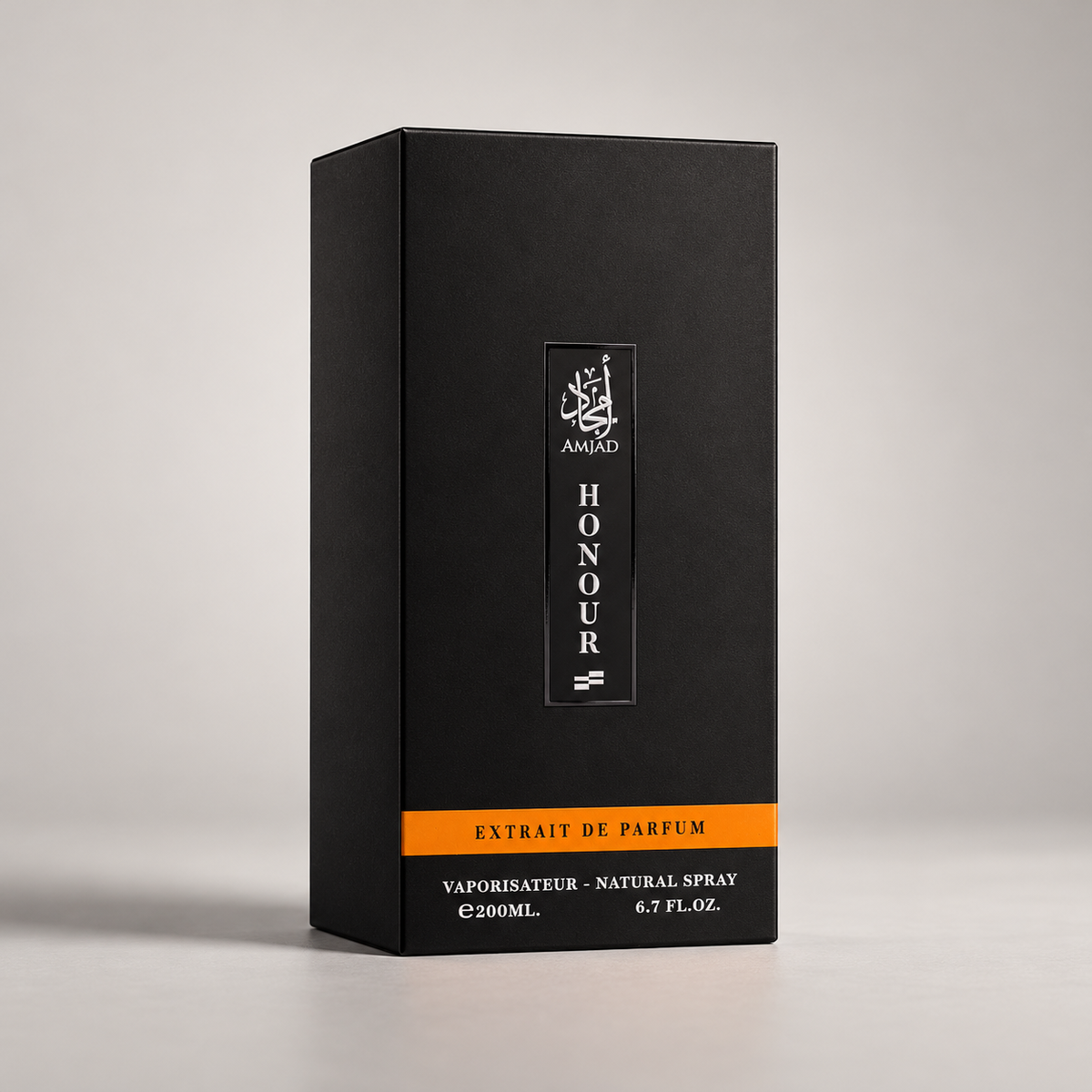 Original FAAN Amjad Honour Extrait de Parfum 200ml black retail box