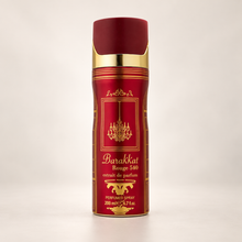 Fragrance World Barakkat Rouge 540 Extrait 200ml original can and front label in studio lighting