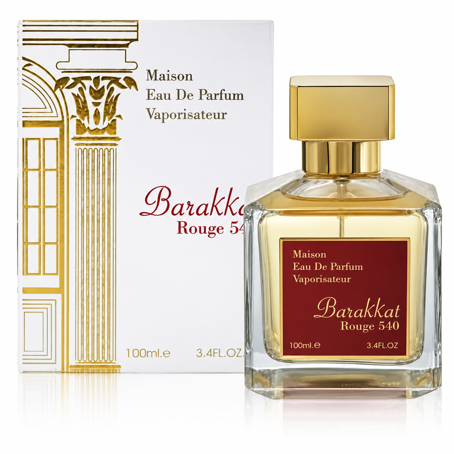 Fragrance World Barakkat Rouge 540 Eau de Parfum 50ml & 100ml Unisex