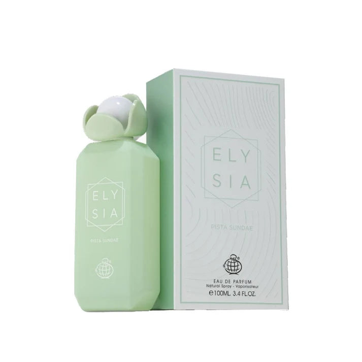 Fragrance World Elysia Pistachio Sundae Eau De Parfum 100ml - Sweet Gourmand Fragrance