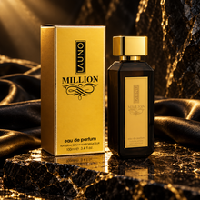 Fragrance World La Uno Million Eau de Parfum 100ml cinematic bottle and box