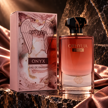 Fragrance World Ophylia Onyx Eau de Parfum 80ml cinematic bottle and box